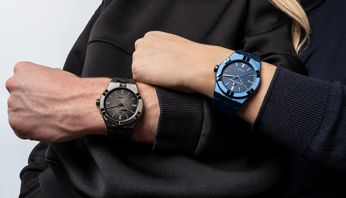 Deux nouvelles variantes de la montre Maurice Lacroix Aikon PVD