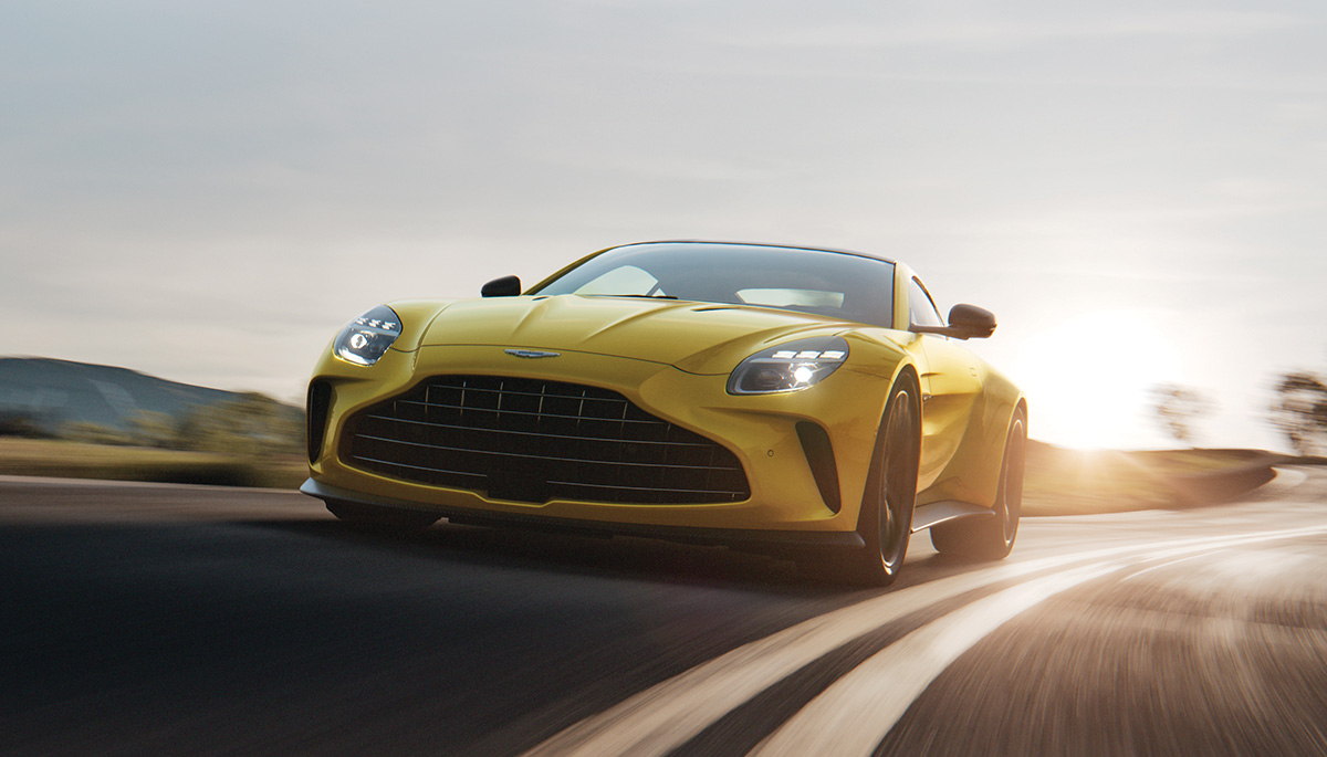 Aston Martin présente sa nouvelle Vantage