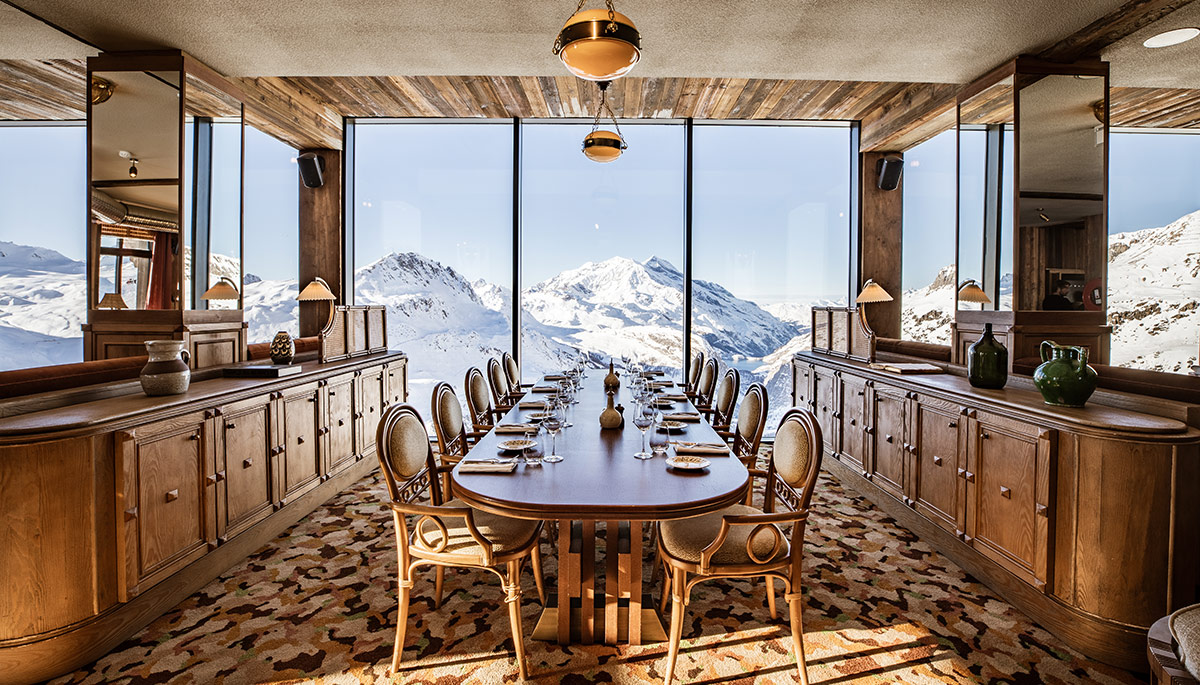 Gigi Val d’Isère au Refuge de Solaise