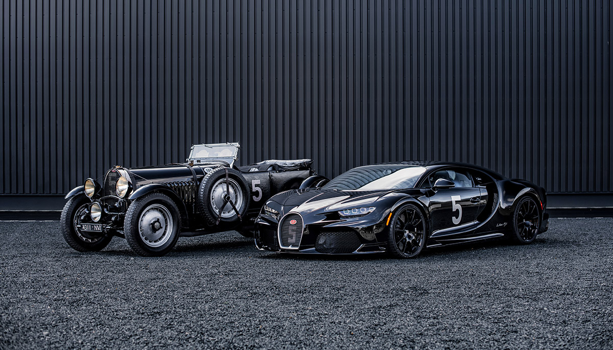 Bugatti Chiron Super Sport « Hommage T50S » : un hommage à la révolutionnaire Type 50S