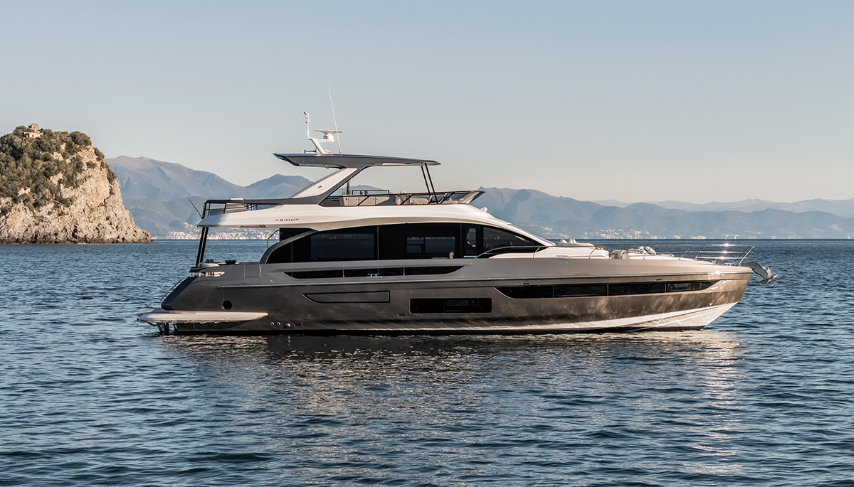 L’Azimut Fly 72 et ses intérieurs signés Fabio Fantolino