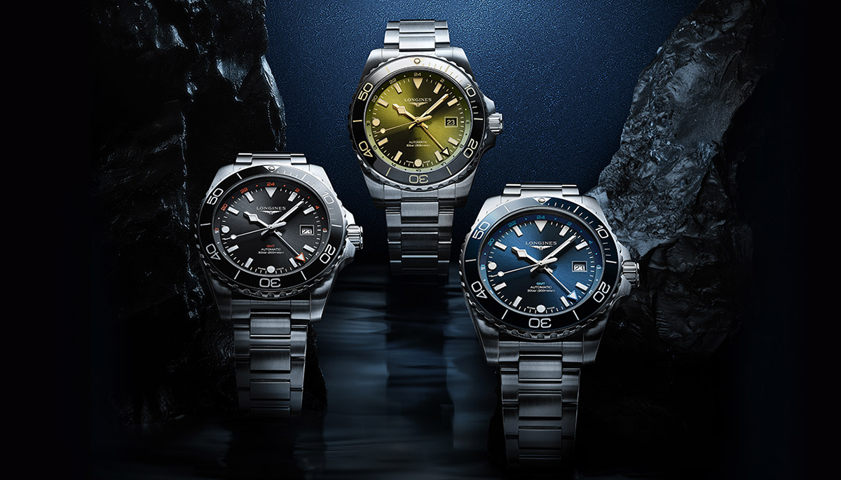 La nouvelles Longines Hydroconquest GMT se dote d’un boîtier de 43 mm