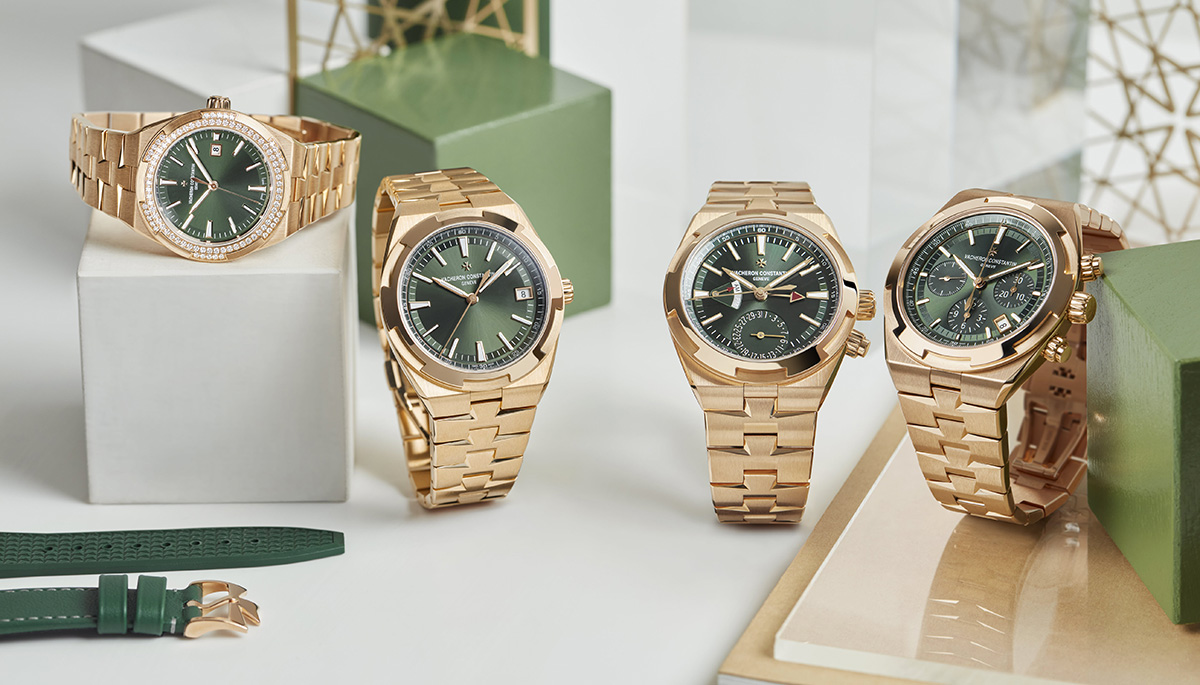 Nouvelle couleur de cadran pour la collection Overseas de Vacheron Constantin