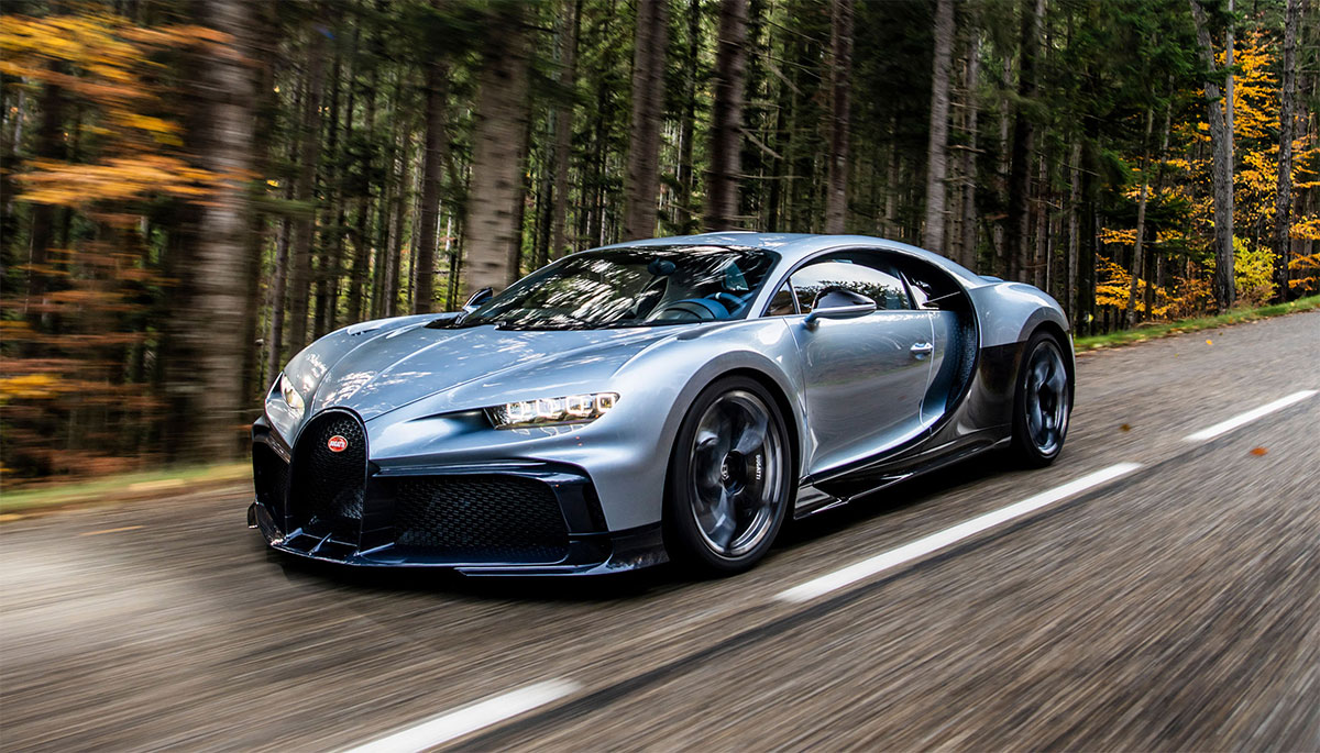 Voici l’unique exemplaire de la Bugatti Chiron Profilée