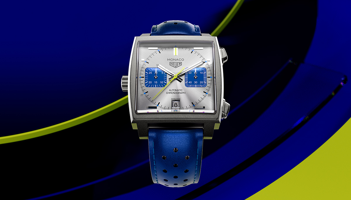 Nouvelle TAG Heuer Monaco Chronograph Racing Blue en édition limitée