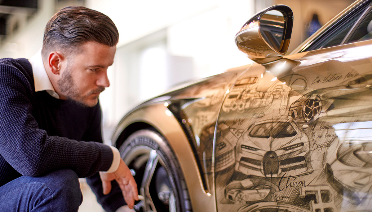 Chez Bugatti, Jascha Straub transforme les rêves en réalité