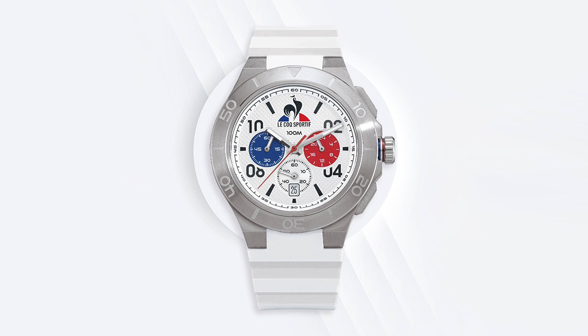 Le Coq Sportif lance sa première collection de montres