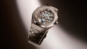 Royal Oak Tourbillon Volant Squelette sand gold