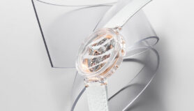 Tambour Moon Saphir Tourbillon Volant Poinçon de Genève Frank Gehry