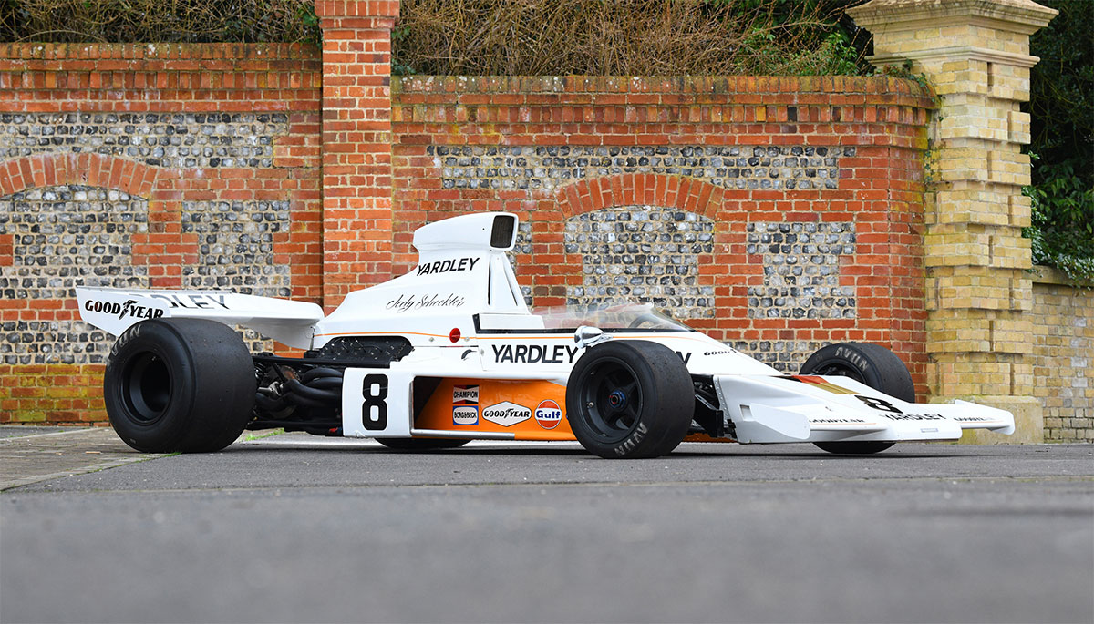 La McLaren M23 de la collection Jody Scheckter