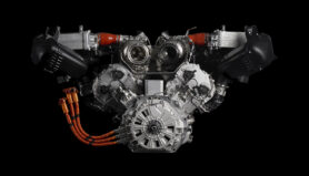 Lamborghini V8 hybride biturbo