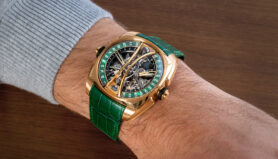 Klepcys Vertical Skeleton Tourbillon Malachite