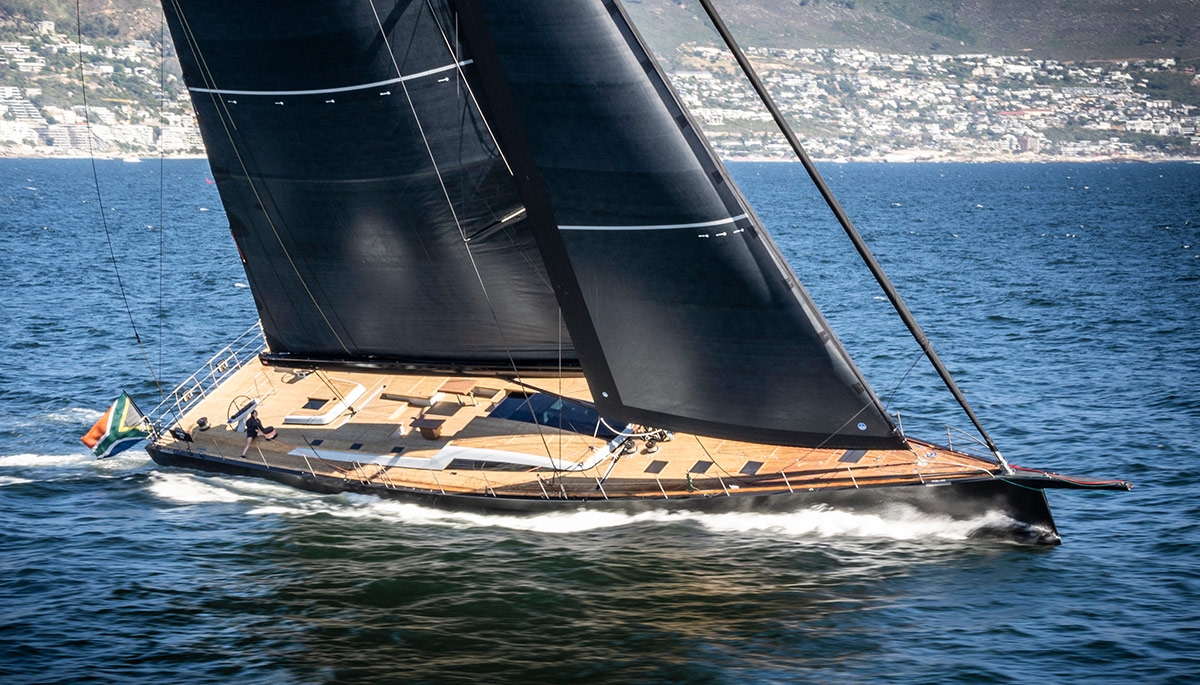 Voici Kiboko 4 : le deuxième voilier SW108 de 35,51 mètres