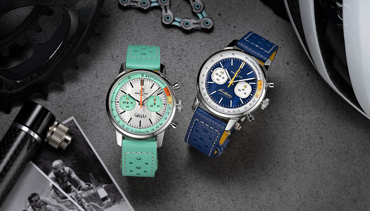 Breitling Top Time : hommage à Fausto Coppi et Gino Bartali