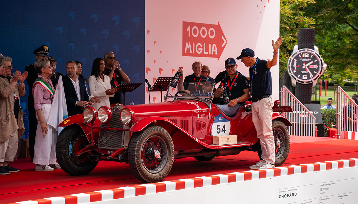 1000 Miglia 2025 : la reine est une Alfa Romeo 6C 1750 S