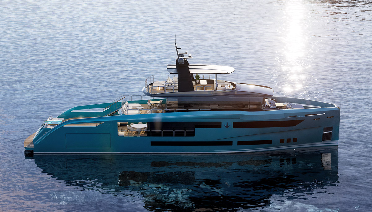 Avec le SUY110, Antonini Navi élargit sa gamme de yachts utilitaires sportifs
