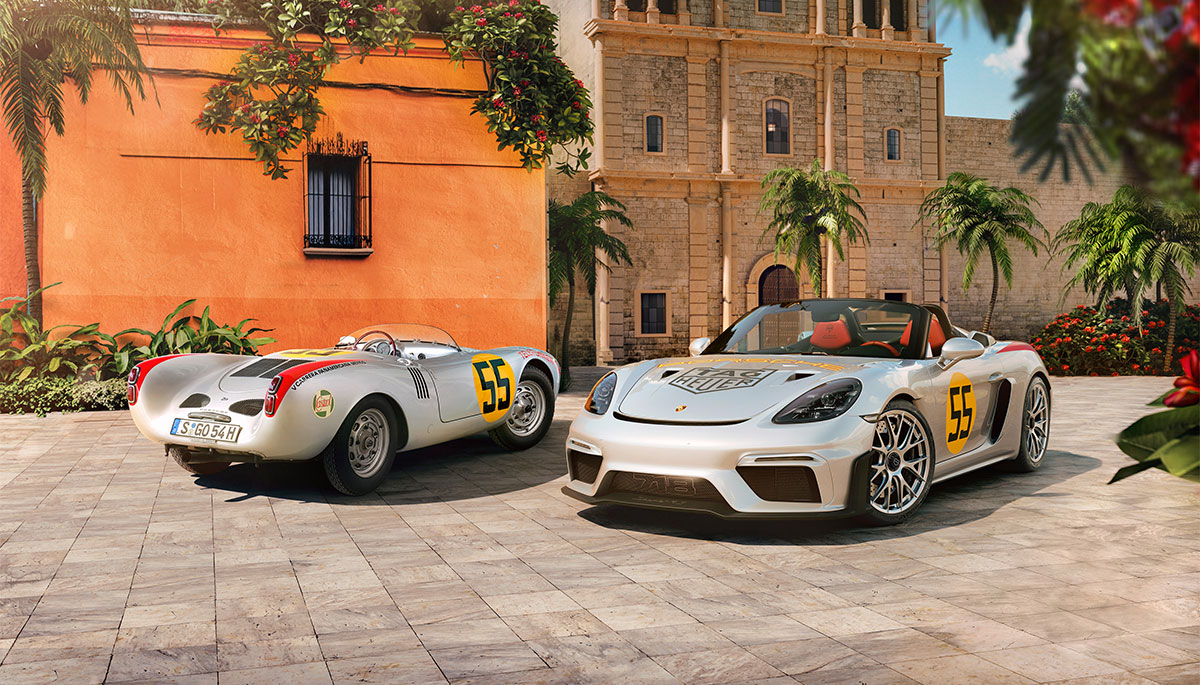 Porsche 718 Spyder RS Panamericana Spécial chez Sotheby’s Sealed