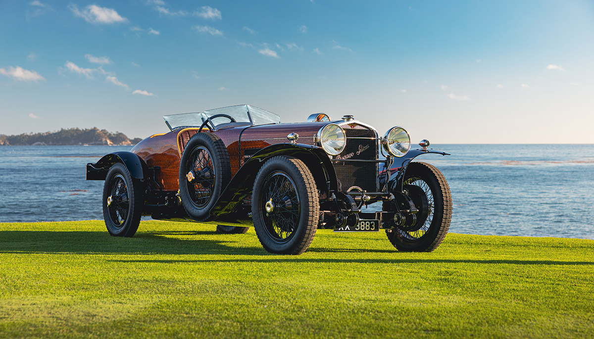 La superbe Hispano-Suiza Tulipwood de 1924 triomphe à Pebble Beach