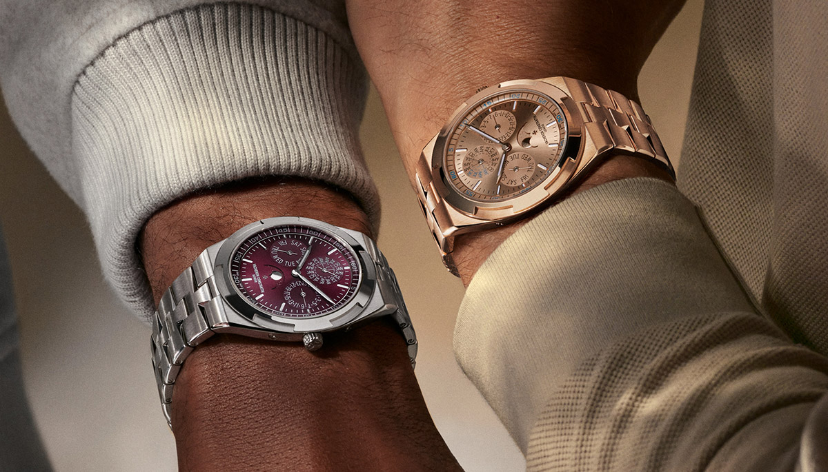 Vacheron Constantin Overseas quantième perpétuel ultra-plate : deux nouvelles couleurs de cadran