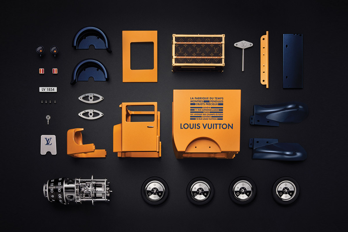 Camionnette Louis Vuitton