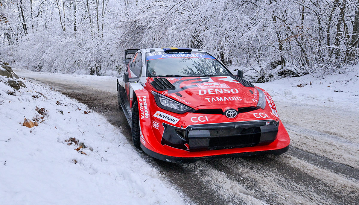 Oliver Solberg et sa Toyota GR Yaris Rally1 remporte le Monte-Carlo 2026
