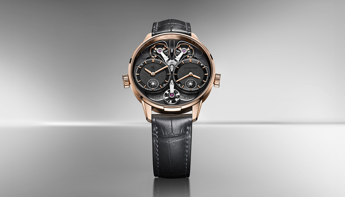 Dual Time GMT Resonance Rose Gold