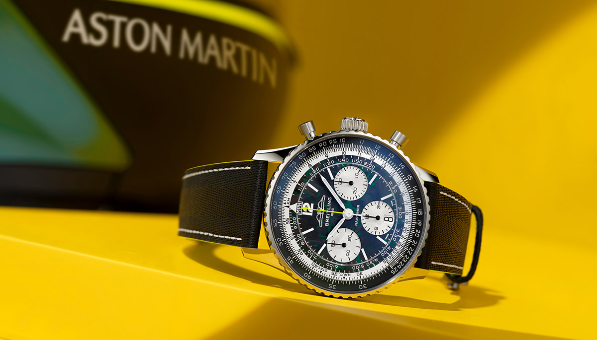 Navitimer B01 Chronograph 43 Aston Martin Aramco