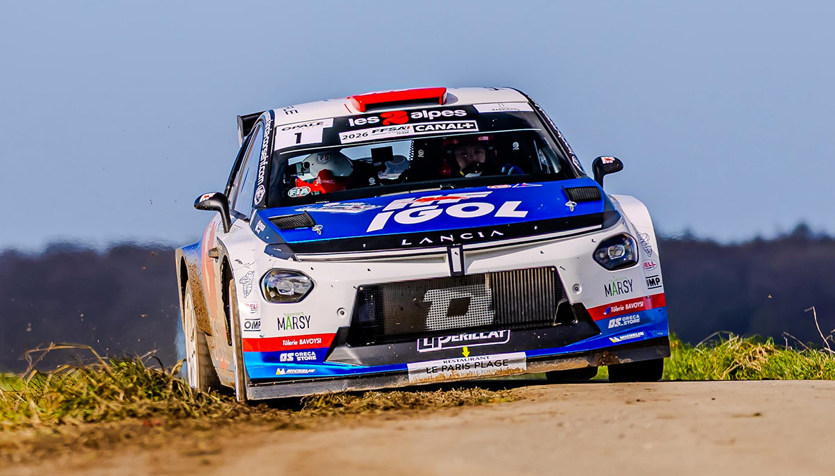 Des débuts tonitruants pour la Lancia Ypsilon Rally2 HF Intgérale en Italie et en France