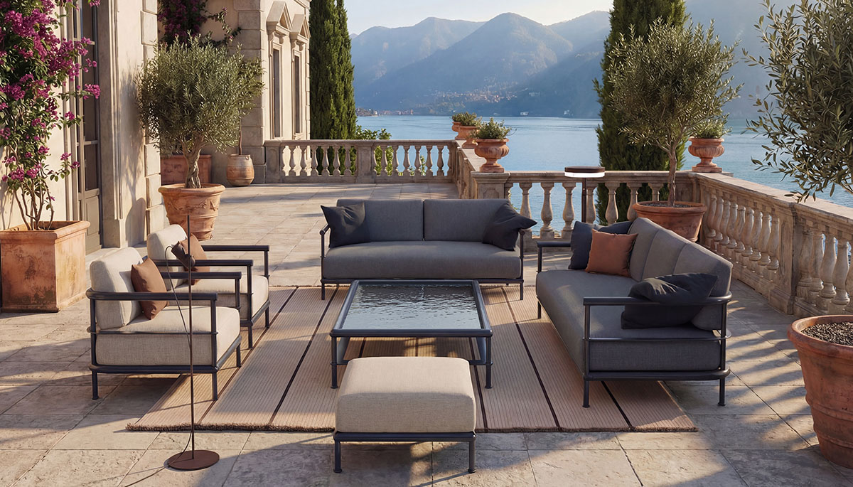 Kettal Alize : une collection Outdoor signée Vincent Van Duysen