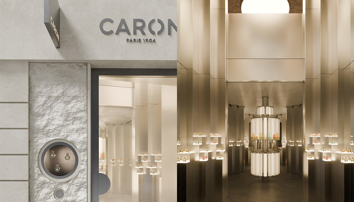La nouvelle boutique Caron de la rue Saint-Honoré à Paris