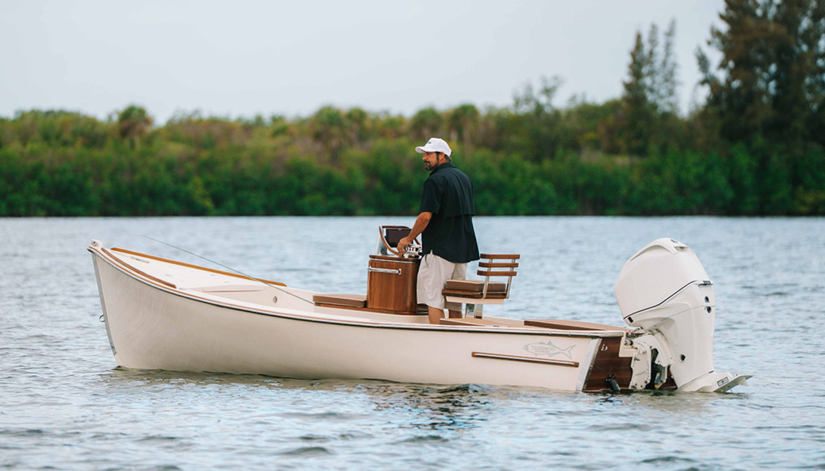 Tashmoo 18 : le retour du skiff classique