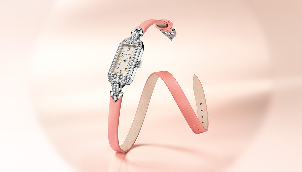 Blancpain Ladybird Tribute : Marilyn portait une Blancpain